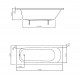 Акриловая ванна Ravak Septima 170x70 C632S00000 без гидромассажа