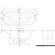 Квариловая ванна Villeroy&Boch Cetus 175x75 UBQ175CEU7V-01 без гидромассажа