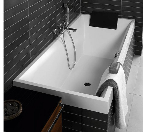 Квариловая ванна Villeroy&Boch Squaro 170x75 UBQ170SQR2V-01 без гидромассажа