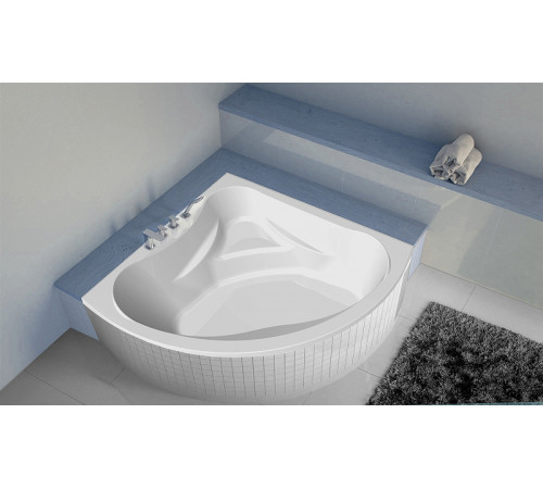 Акриловая ванна C-Bath Aurora 130x130 CBS001002 без гидромассажа