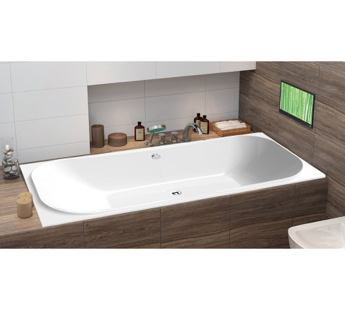 Акриловая ванна C-Bath Kronos 180x80 CBQ013001 без гидромассажа