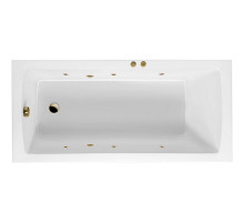 Акриловая ванна Excellent Aquaria 140x70 WAEX.AQU14.SOFT.BR с гидромассажем