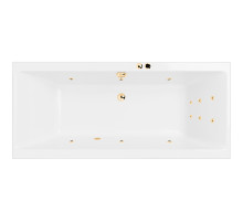 Акриловая ванна Excellent Pryzmat 200x90 WAEX.PRY20.LINE.GL с гидромассажем