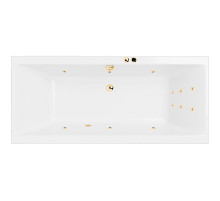 Акриловая ванна Excellent Pryzmat 170x75 WAEX.PRY17.LINE.GL с гидромассажем