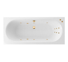Акриловая ванна Excellent Oceana Slim 180x80 WAEX.OCE18S.LINE.GL с гидромассажем