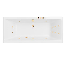 Акриловая ванна Excellent Pryzmat Slim 160x75 WAEX.PRY16S.SMART.GL с гидромассажем