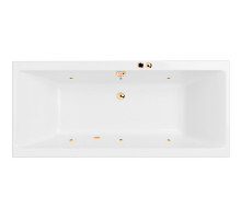 Акриловая ванна Excellent Pryzmat Slim 180x80 WAEX.PRY18S.SOFT.GL с гидромассажем