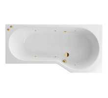 Акриловая ванна Excellent Be Spot 160x80 R WAEX.BSP16.SOFT.GL с гидромассажем