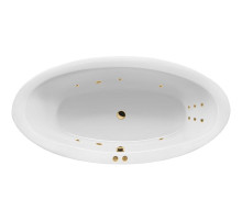 Акриловая ванна Excellent Lumina 190x95 WAEX.LUM19.LINE.GL с гидромассажем