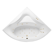 Акриловая ванна Excellent Glamour 150x150 WAEX.GLA15.ULTRA.GL с гидромассажем
