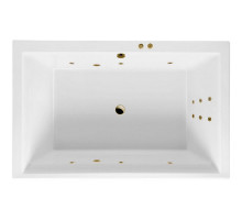 Акриловая ванна Excellent Crown Lux 190x120 WAEX.CRO19.LINE.BR с гидромассажем