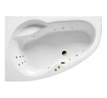 Акриловая ванна Excellent Newa 160x95 L WAEX.NEL16.LINE.BR с гидромассажем