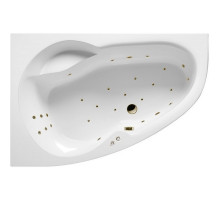 Акриловая ванна Excellent Newa 160x95 L WAEX.NEL16.ULTRA.BR с гидромассажем