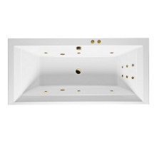 Акриловая ванна Excellent Crown Grand 190x90 WAEX.CRG19.LINE.BR с гидромассажем
