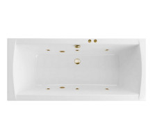 Акриловая ванна Excellent Aquaria Lux 180x80 WAEX.AQU18.SOFT.BR с гидромассажем