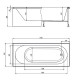 Акриловая ванна Timo Roha 170x70 ROHA1770 без гидромассажа