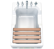 Акриловая ванна Radomir Тахарат 120х80 1-01-0-0-1-166 Белая