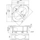 Акриловая ванна Marka One Afrodita 140х140 01аф1414 без гидромассажа
