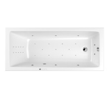 Акриловая ванна Whitecross Wave 160x70 0101.160070.100.ULTRANANO.CR с гидромассажем