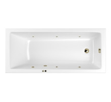 Акриловая ванна Whitecross Wave 150x70 0101.150070.100.SOFT.BR с гидромассажем