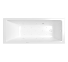 Акриловая ванна Whitecross Wave Slim 160x80 0111.160080.100.RELAX.WH с гидромассажем