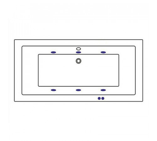 Акриловая ванна Whitecross Savia Duo 170x80 0103.170080.100.SOFT.CR с гидромассажем