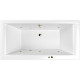 Акриловая ванна Whitecross Savia Duo 170x80 0103.170080.100.SOFT.BR с гидромассажем