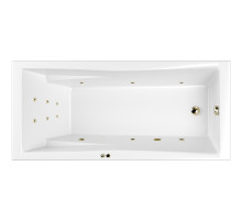 Акриловая ванна Whitecross Palace 170x75 0104.170075.100.LINE.BR с гидромассажем