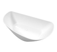 Ванна из искусственного камня Whitecross Topaz 170x80 0212.170080.100 Белая глянцевая