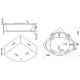 Акриловая ванна Bas Ривьера 161x161 В 00029 без гидромассажа
