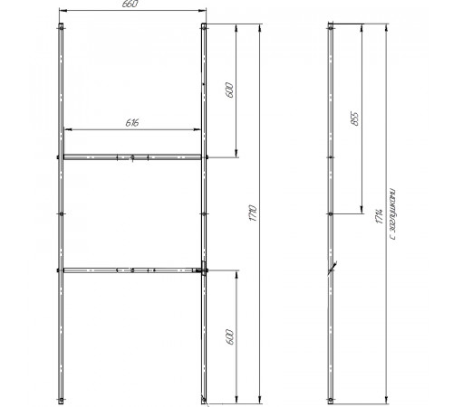 Акриловая ванна STWORKI Эстерсунд 175x70 без гидромассажа