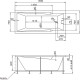 Акриловая ванна STWORKI Копенгаген 190x90 без гидромассажа