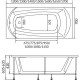 Акриловая ванна 1MarKa Elegance 150х70 01эл1570 без гидромассажа