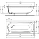 Акриловая ванна Ideal Standard I.Life 180x80 T476201 без гидромассажа