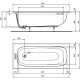 Акриловая ванна Ideal Standard I.Life 170x75 T476001 без гидромассажа