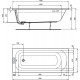 Акриловая ванна Ideal Standard Simplicity 170x70 W004401 без гидромассажа