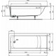 Акриловая ванна Ideal Standard Connect Air 170х75 E106401 без гидромассажа