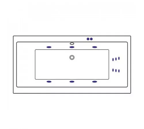 Акриловая ванна Excellent Pryzmat Slim 160x75 WAEX.PRY16S.LINE.CR с гидромассажем Акриловая ванна Excellent Pryzmat Slim 160x75 WAEX.PRY16S.LINE.CR с гидромассажем